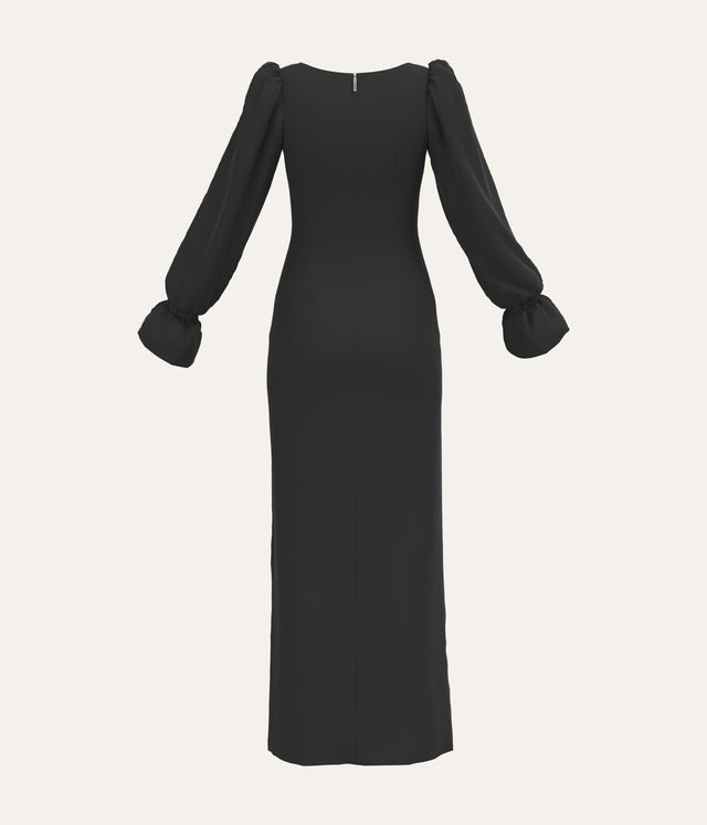 Square Neck Maxi Dress