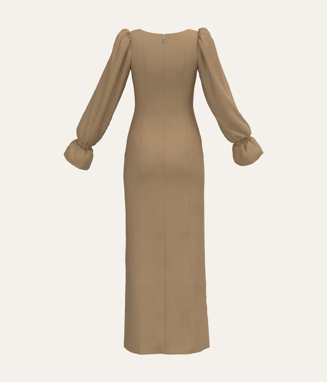 Square Neck Maxi Dress