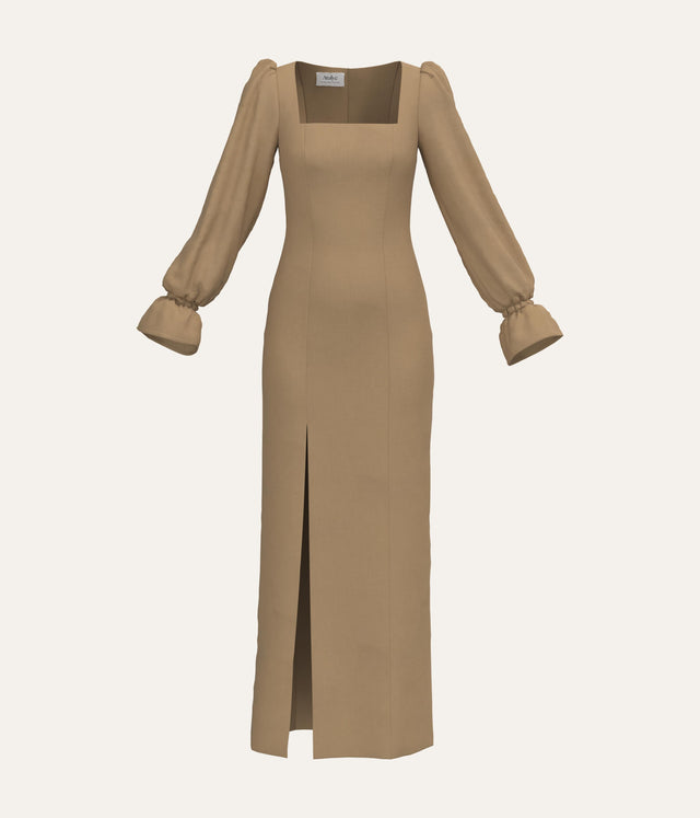 Square Neck Maxi Dress
