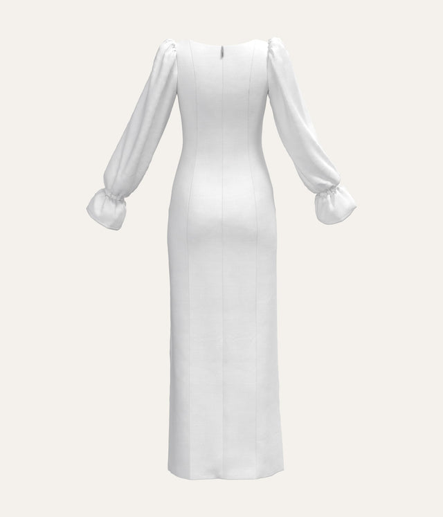 Square Neck Maxi Dress