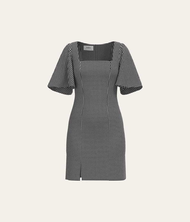 Square Neck Mini Dress