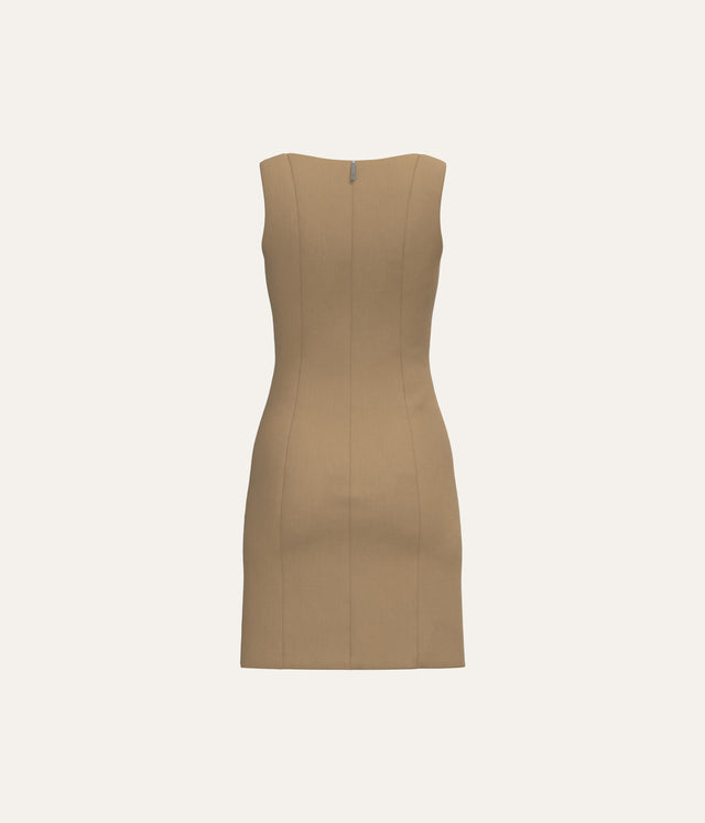 Square Neck Mini Dress